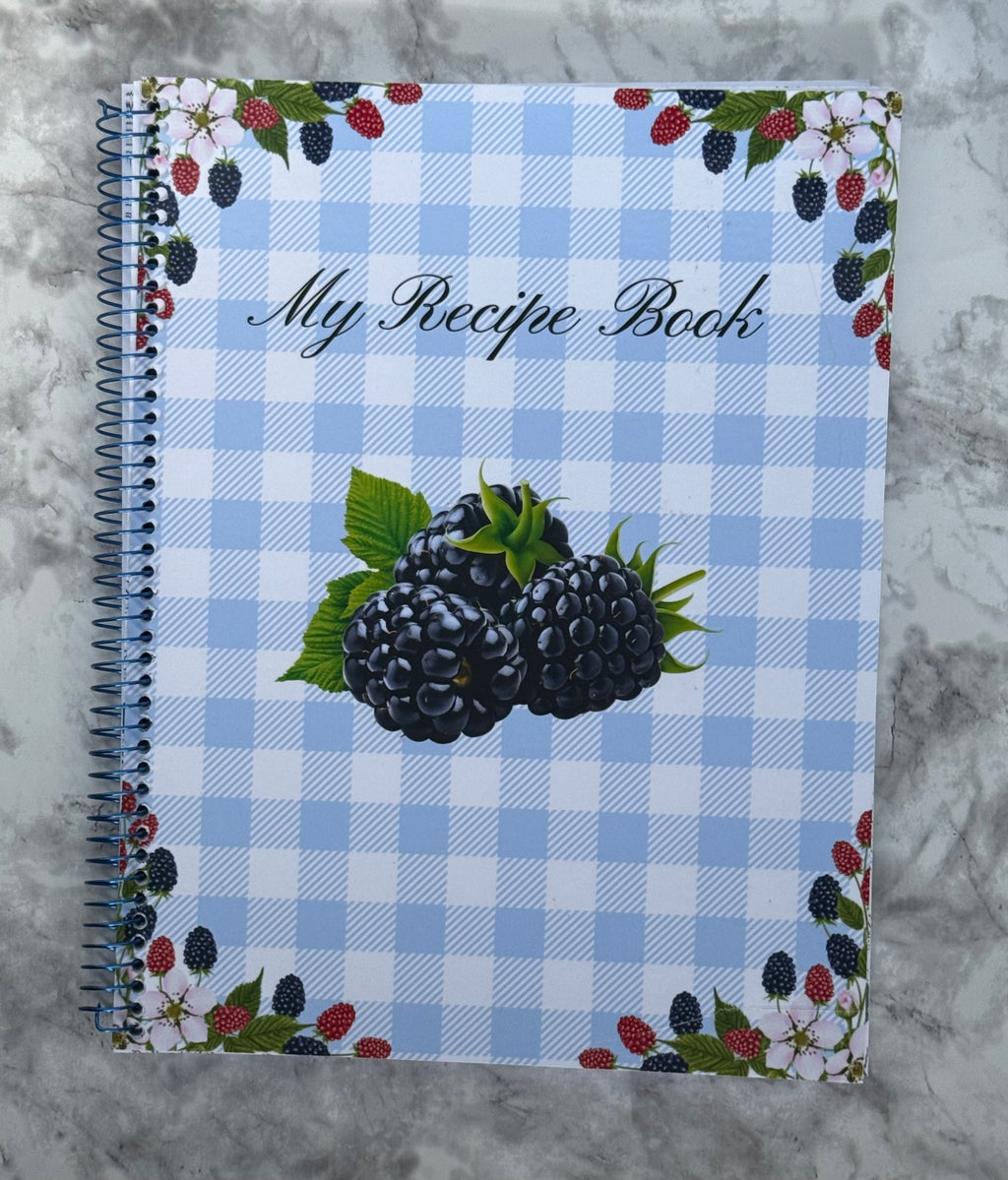 Blue Lemon Recipe Notebook