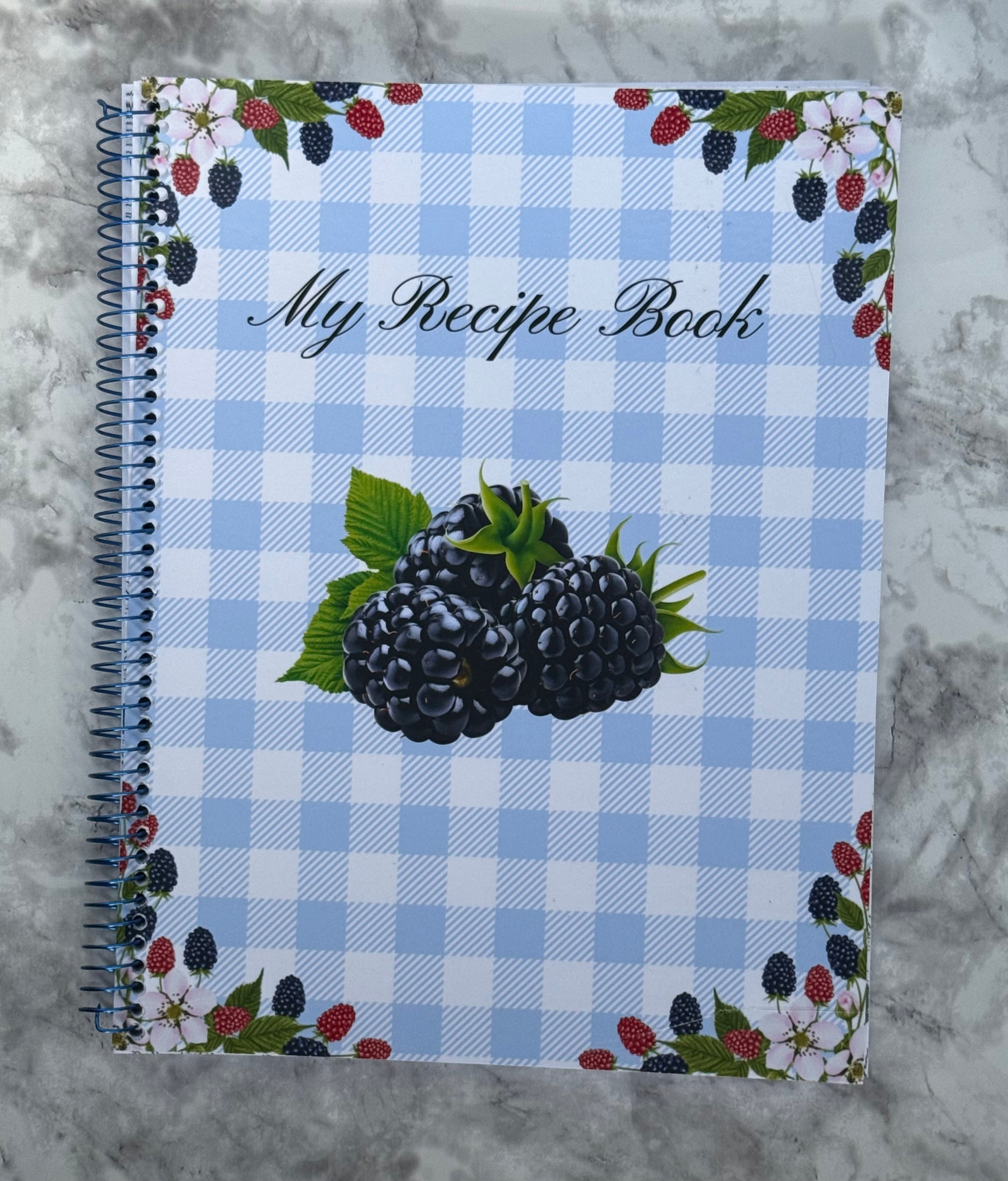 Blue Lemon Recipe Notebook